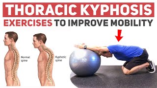 Thoracic Spine Kyphosis Exercises [upl. by Anelrac]