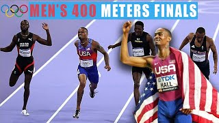 Mens 400 Meter Finals Was HISTORIC  2024 Paris Olympic [upl. by Harle567]