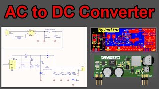 Transformerless 85260VAC to 12VDC Power Supply [upl. by Namaj141]