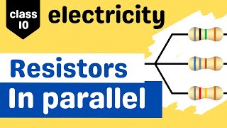 Resistors in Parallel Electricity  class 10  shorts [upl. by Yarled]