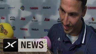 Zlatan Ibrahimovic quotHier kann ich nicht versagenquot  Manchester United  Premier League [upl. by Dayir]