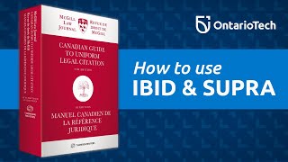 How to use Ibid and Supra [upl. by Eissoj]