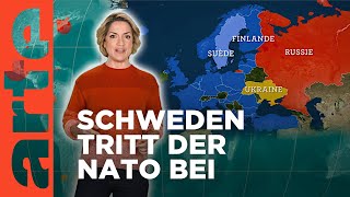 Schweden Verstärkung für die Nato  Mit offenen Karten  Im Fokus  ARTE [upl. by Adnawak]