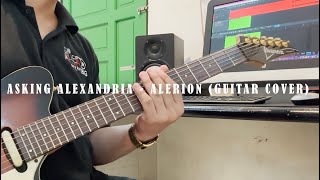 ASKING ALEXANDRIA  ALERION GUITAR COVER [upl. by Retrac]