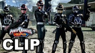 Power Rangers SPD  ASquad vs BSquad Fight Scene Endings Finale Episode [upl. by Cletus]