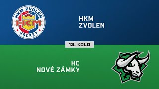 13 kolo HKM Zvolen  HC Nové Zámky 30 HIGHLIGHTY [upl. by Doro]