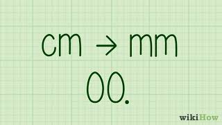 How to Convert Centimeters cm to Millimeters mm [upl. by Sidoney25]