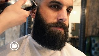 How To Shape and Maintain a Square Beard [upl. by Wolgast]