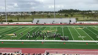 Dunnellon High School Marching Tigers and Drill Team  MPA 11224 [upl. by Yragerg581]