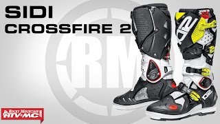 Sidi Crossfire 2 SRS Motocross Boots [upl. by Suzi905]