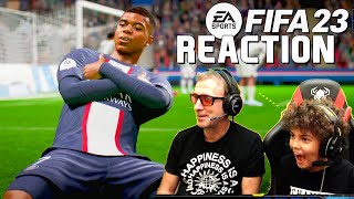 LA MIA PRIMA PARTITA A FIFA 23 REACTION [upl. by Michelle]