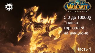 Фарм голды на аукционе 0  10000g WoW Classic SoM Часть 1 [upl. by Iadahs218]