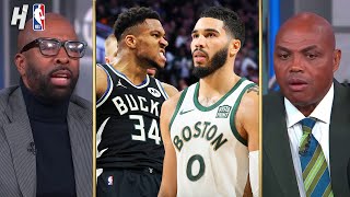 Inside the NBA reacts to Celtics vs Bucks Highlights [upl. by Rysler880]