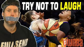 Try not to Laugh WNBA [upl. by Lleznol]