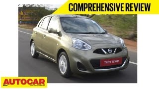 Nissan Micra 2013 Facelift amp CVT  Comprehensive Review  Autocar India [upl. by Euseibbob575]