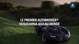 Nouveau robot tondeuse Automower® 4x4 435X AWD HUSQVARNA [upl. by Ahron]