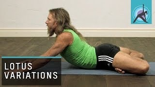 Lotus Variations in Yoga [upl. by Ydoow]