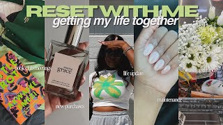 RESET WITH ME VLOG getting my life together life in your twenties nail salon running errands [upl. by Yaron]