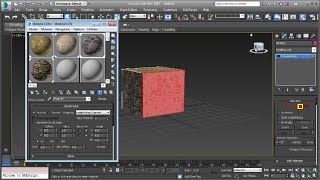 3Ds Max How To Apply Material To Face [upl. by Shamrao]