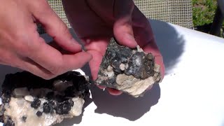 Removing Calcite from Mineral Specimens [upl. by Alexei]