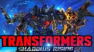 Transformers Shadows Rising Trailer 2018 [upl. by Ecirtnom]