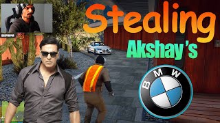 BADLA PURA STEALING Akshay Kumars car  New video FT BrarTV [upl. by Novaat]