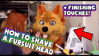 Fursuit Shaving  Finishing Tutorial  FINAL PART [upl. by Aibun185]