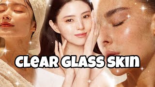 ⚜️Clear Glass Skin Subliminal⚜️ flawless and bouncy skin  cure from all skin conditions [upl. by Talie]