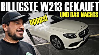 Kauft Nachts kein Auto und erst recht nicht das BILLIGSTE DEUTSCHLANDS W213 Mercedes [upl. by Rotow]