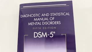 Diagnostic and Statistical Manual of Mental Disorders DSM5  Fifth Edition [upl. by Frydman]