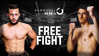 Fred Dupras vs Patrick Connors  FREE FIGHT  Samourai MMA Chapitre 1 [upl. by Neelyak186]