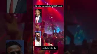 Why did you not invite Wizkid Fans ask billionaire Tony Elumelu [upl. by Airotcivairam767]