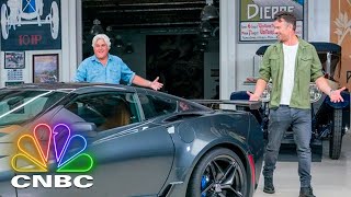 Josh Duhamel And Jay Leno Drive A 1963 Corvette Sting Ray  CNBC Prime [upl. by Richmound]