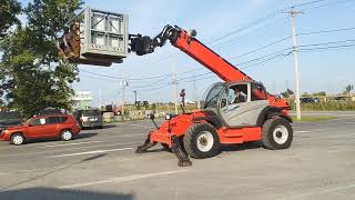 CHARIOT ÉLÉVATEUR TÉLÉSCOPIQUE MANITOU MT1440 45 2019  MAN00000K01014184 [upl. by Enimisaj434]