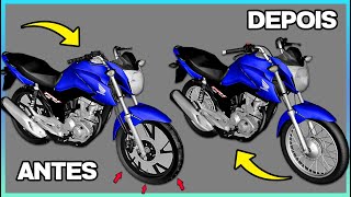 TUTORIAL DE COMO COLOCAR AS RODAS DE START 160 NA FAN 160 2022 🔥 ZMODELER [upl. by Javed]