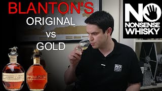 Blantons Original Vs Blantons Gold  No Nonsense Whisky 205 [upl. by Havens]