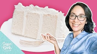 The most amazing white velvet buttermilk cake recipe [upl. by Yvi71]