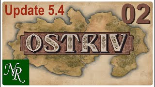 Ostriv Ep 2  Granaries The Carpentry And Planning The Shoreline  Ostriv Alpha 54 Gameplay [upl. by Taveda]