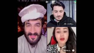 Munair aw Noorzai da Sonia aw Bisma sa entertaining video ki mazaheya khabarey [upl. by Karwan]