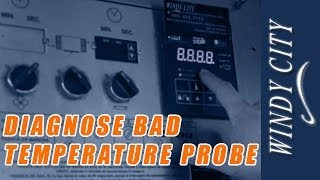 How to diagnose a bad temperature probe on your conveyor style pizza oven tutorial Windy City [upl. by Neff]