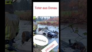 1 Toter a Autofrack geborgen Feuerwehr Lkr Kelheim Untersaal Saal im Großeinsatz Wasser Polizei [upl. by Atinnek]