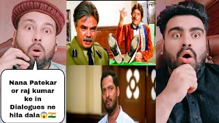 Tiranga Movie Nana Patekar And Raj kumar Best Dialogues  Pakistani Reaction [upl. by Riobard]