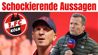 Was er gesagt hat sorgt in der ganzen Bundesliga für Aufsehen 1 FC Köln [upl. by Gereron]