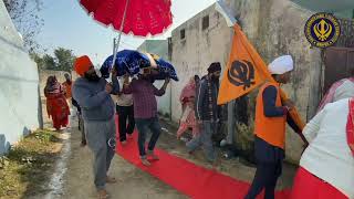 Shri Guru Granth Sahib g da Satkar Manpur UK  shabad  gurbani  Guru Granth Sahib g Aaye ne [upl. by Ahsel]