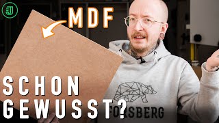 DAS solltest du unbedingt über MDF wissen  Plattenwerkstoffe einfach erklärt  Jonas Winkler [upl. by Leanard]