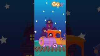 ChooChoo Count with Us on the Halloween Train shorts halloween kidssong [upl. by Lalita]