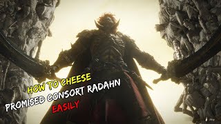 How To Cheese Promised Consort Radahn EASILY  Elden Ring Shadow Of The Erdtree [upl. by Lanctot]