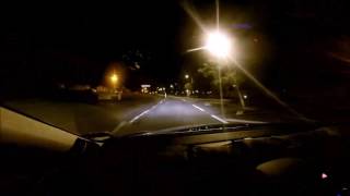 Night Drive Stevenston Saltcoats Ayrshire Scotland [upl. by Xaviera]