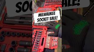 Milwaukee Socket Set Sale Home Depot Deals [upl. by Kilan]