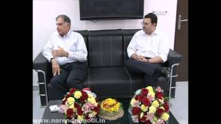 Shri Ratan Tata and Shri Cyrus Mistry meeting Shri Narendra Modi in Gandhinagar [upl. by Ahsets325]